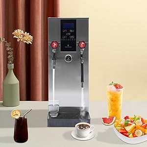 Commercial Milk Frother, 2.3KW Automatic Steam Boiling Water Machine