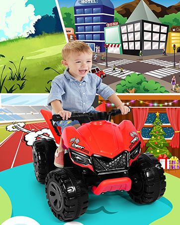 Toddler Car for Hard Surface