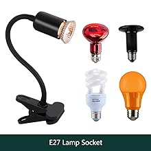 DOMICA Reptile Heat Lamp