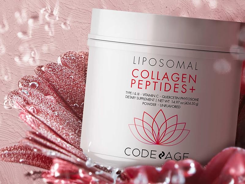liposomal collagen powder peptides, collagen supplements, codeage collagen