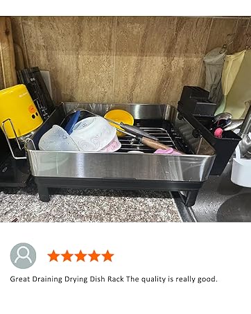 Ewaiira Stainless Steel Dish Racks for Kitchen Counter