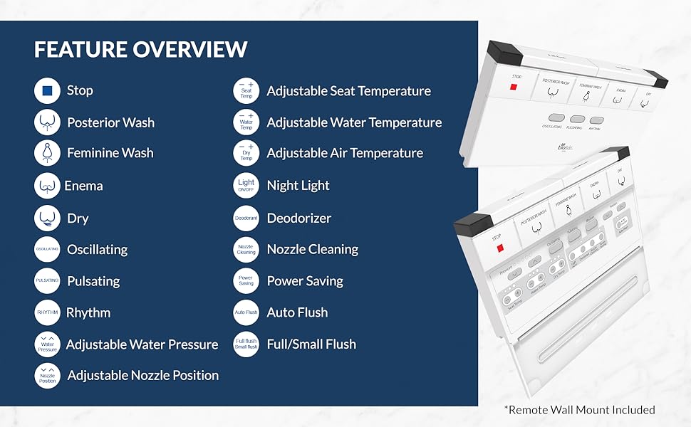 Bio Bidet by Bemis Prodigy P770 Advanced Smart Toilet with Warm Air