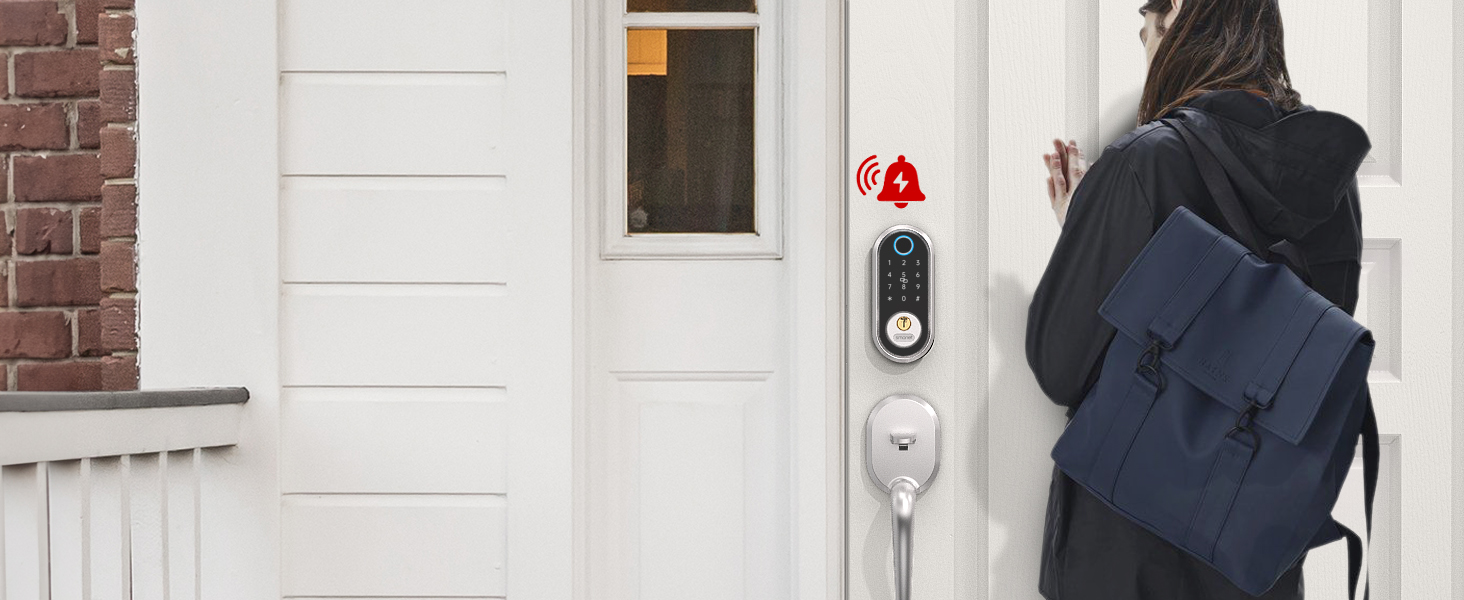 fingerprint deadbolt lock