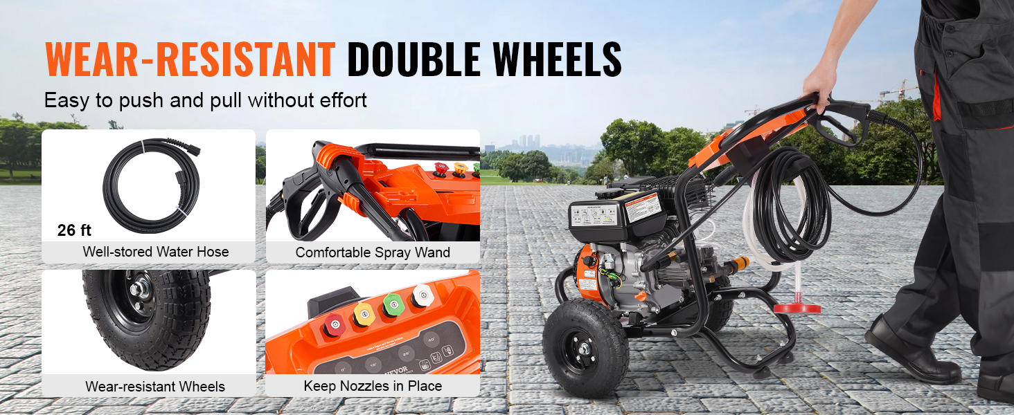 pressure washer gas