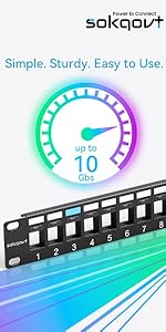 cat6 patch panel 24 port