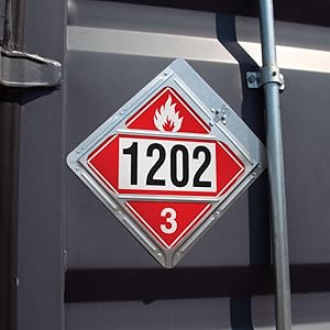 INCOM Manufacturing DOT Truck Placards, Placards for