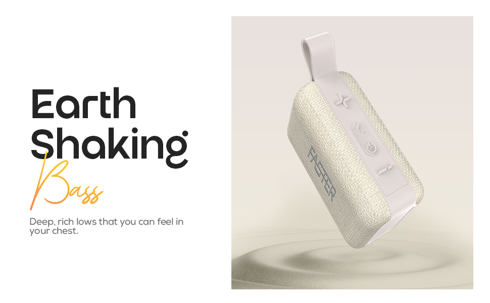 IPX4 Stereo Wireless Mini Speaker