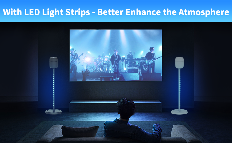 Heavy Duty Speaker Stand for Homepod 1 and Homepod 2 Stand