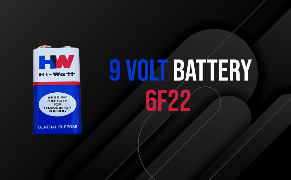 Vincentvolt General Purpose 9 Volts Battery