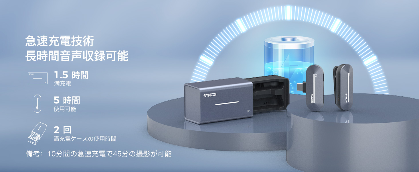 synco p1stワイヤレスマイク