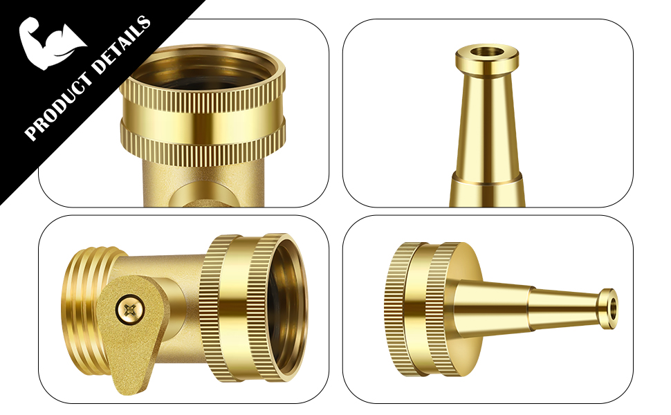 WrtmyR Jet Nozzle Water Hose, High Pressure Hose Nozzle