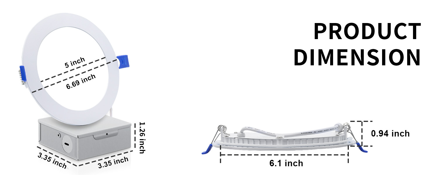 recessed lighting 6 inch