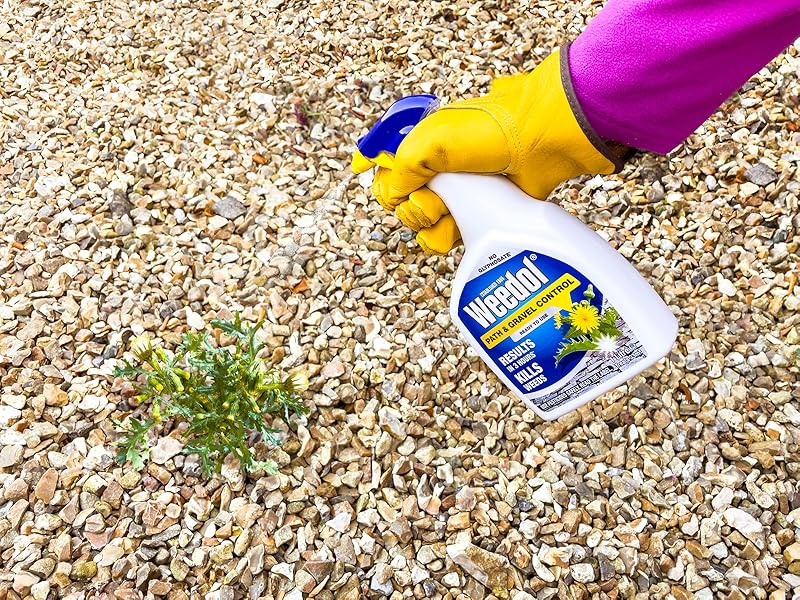 Weedol Path & Gravel Control RTU in use