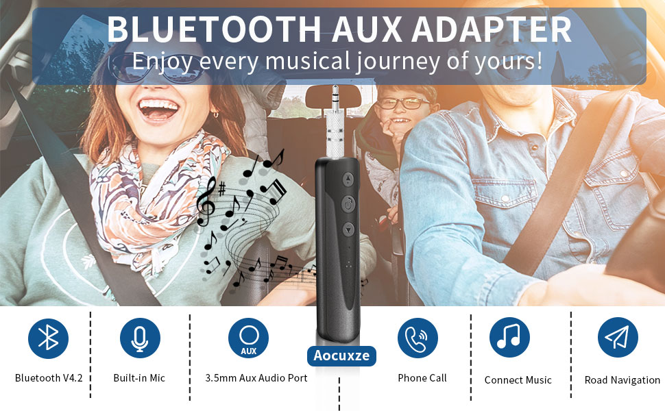 bluetooth aux adapter