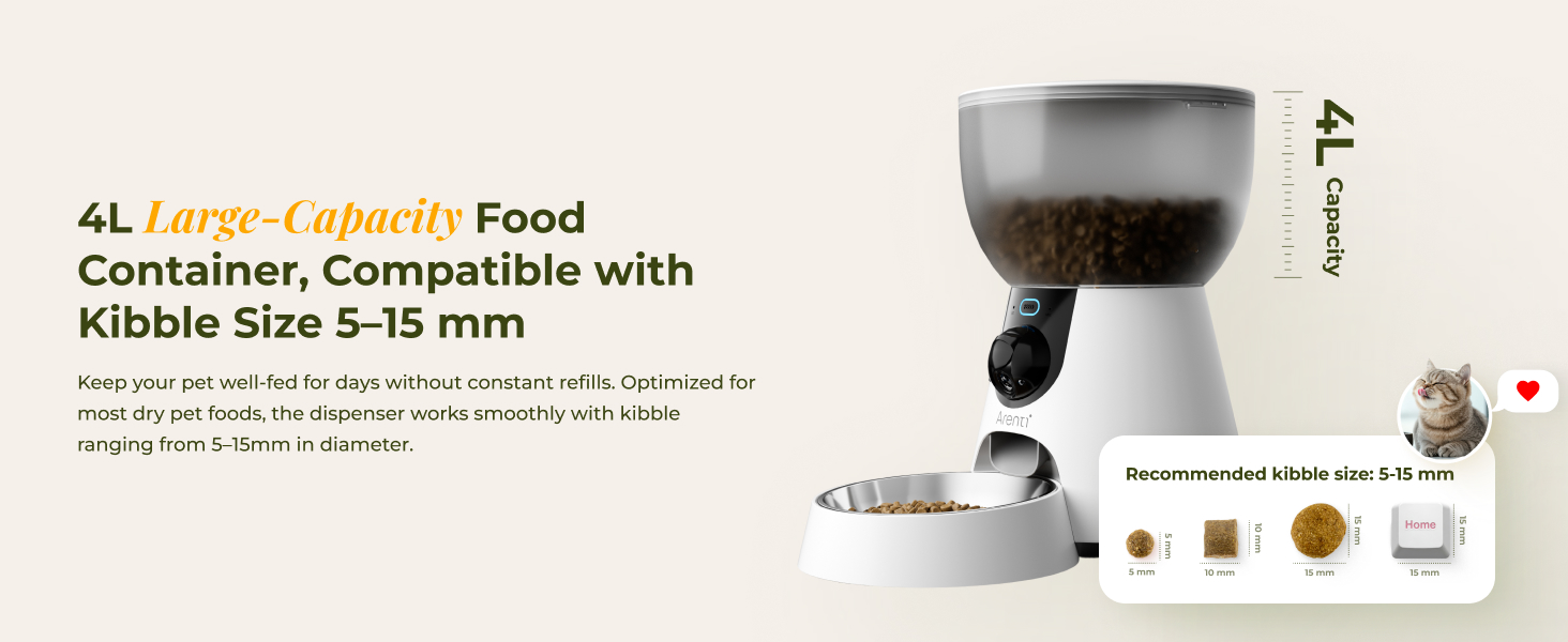 auto feeder cat food