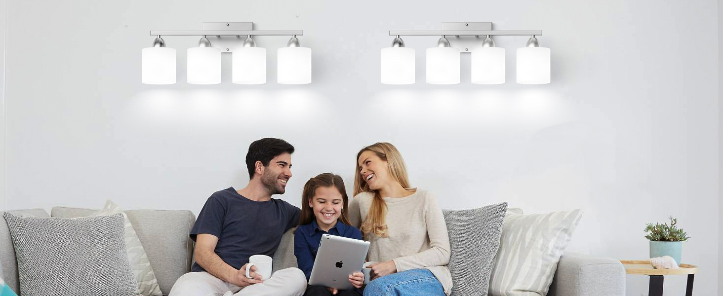 Bathroom Light Fixtures Over Mirror