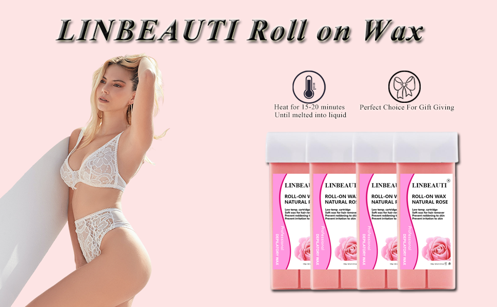 LINBEAUTI roll on wax refill