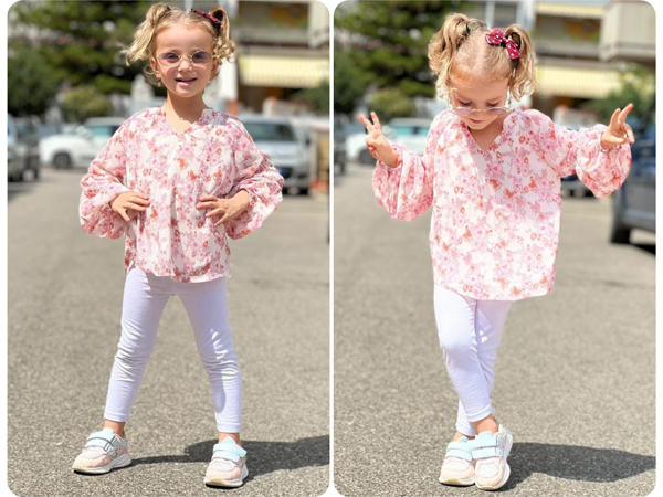 Amazon.com: blibean Girl Floral Blouses Fall Chiffon Boho