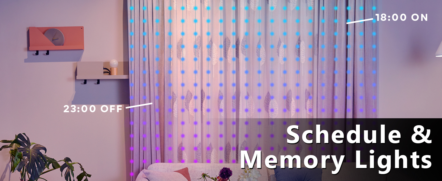 twinkle tree wall light hello fairy lights synchronized light show christmas avatar controls