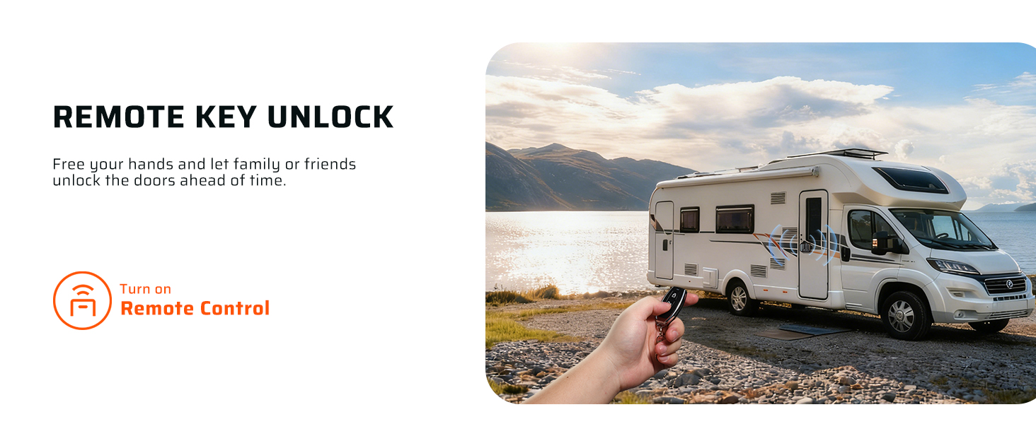 RV door lock
