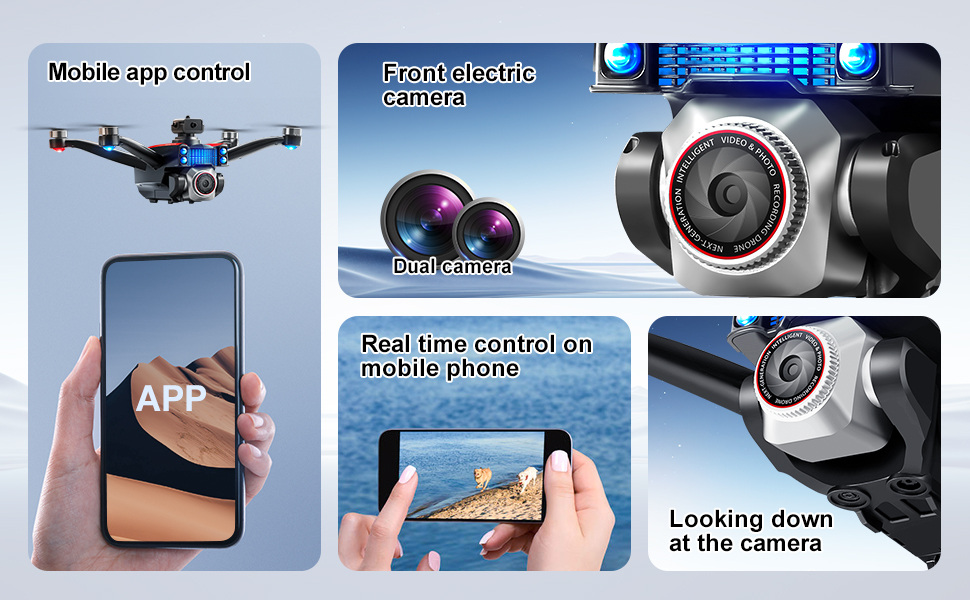 Remote-Controlled Drone with A Display Screen