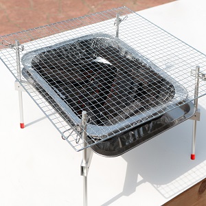 Amazon | 超軽量バーベキューグリルコンロ 『洗うものがないん