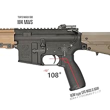 Amazon.co.jp: ミリタリーガレージ BCM GFG Mod0 グリップ