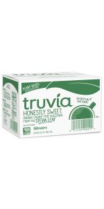 500 packets box of Truvia original stevia sweetener from the stevia leaf
