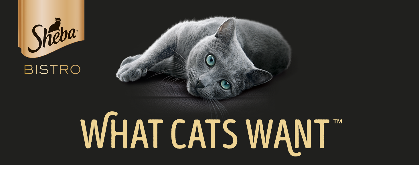 SHEBA Bistro Perfect PORTIONS Cat Food Wet Adult, Cuts in Gravy Chicken