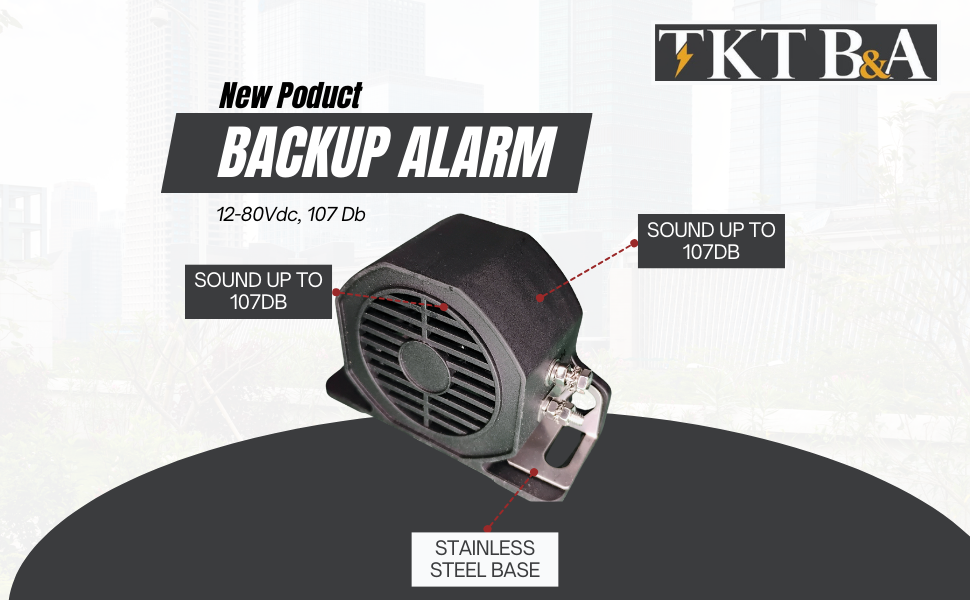TKTB&A BACK UP ALARM