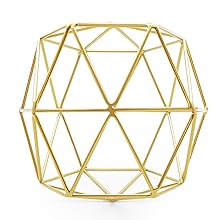 Gold Geometric  Decoration Bal