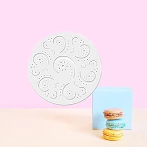 iSuperb 4 Pieces Cake Stencils Cookie/Cake Decorating Painting Templates