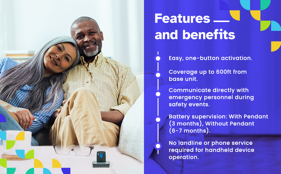 LogicMark Freedom Alert, Landline Personal Emergency Device