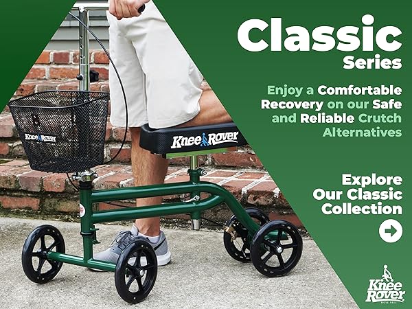 Amazon.com: KneeRover Steerable Knee Scooter Knee Walker for