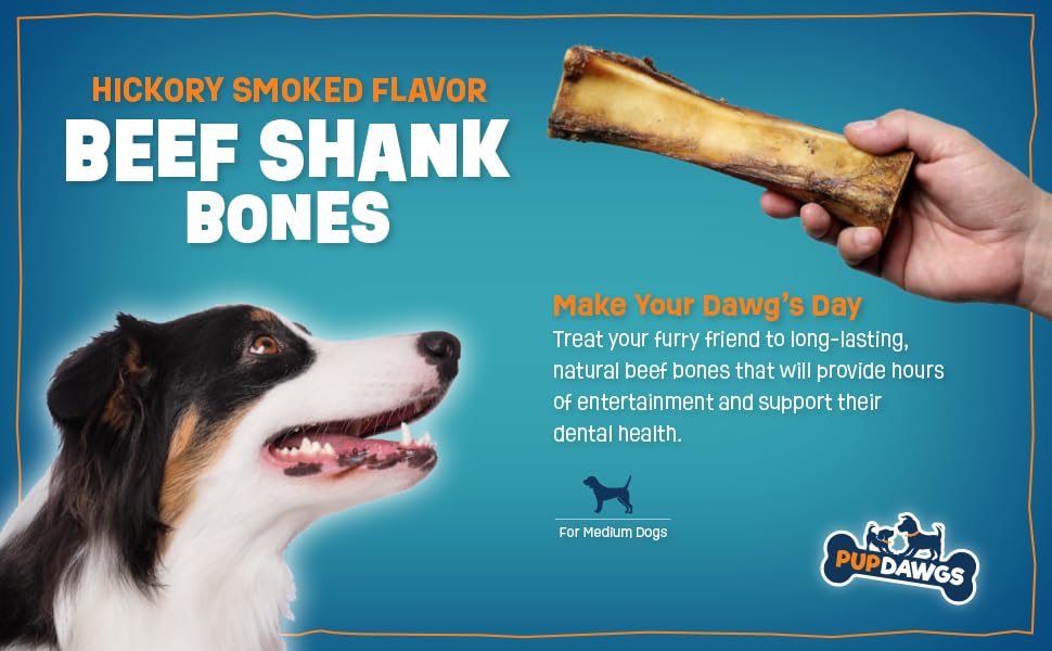 PUPDAWGS Dog Bones for Aggressive Chewers 78" Hickory