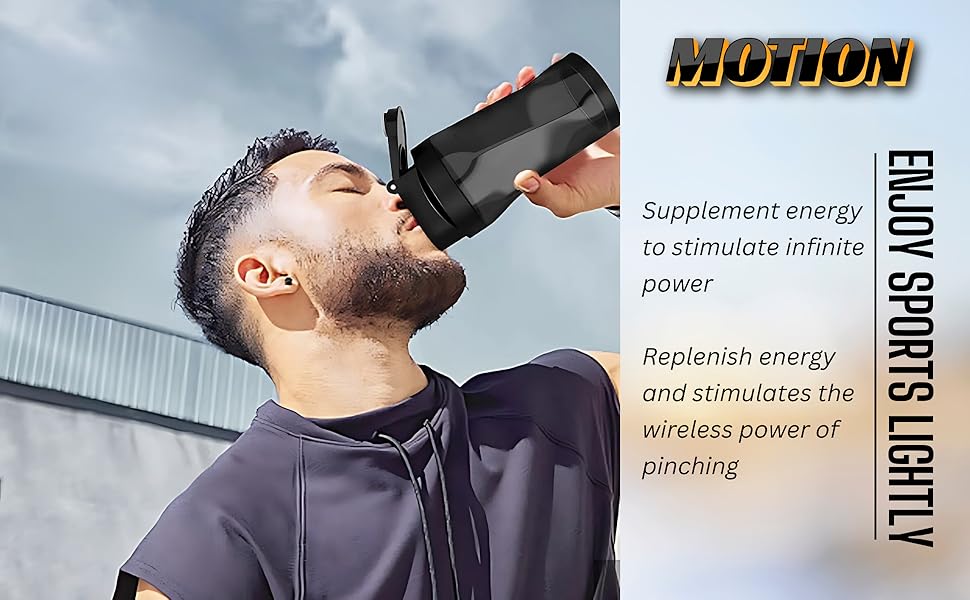 Portable Juicer Blender, USB Rechargeable Smoothie Maker with 6 Upgraded Blades and 6000mAh Battery