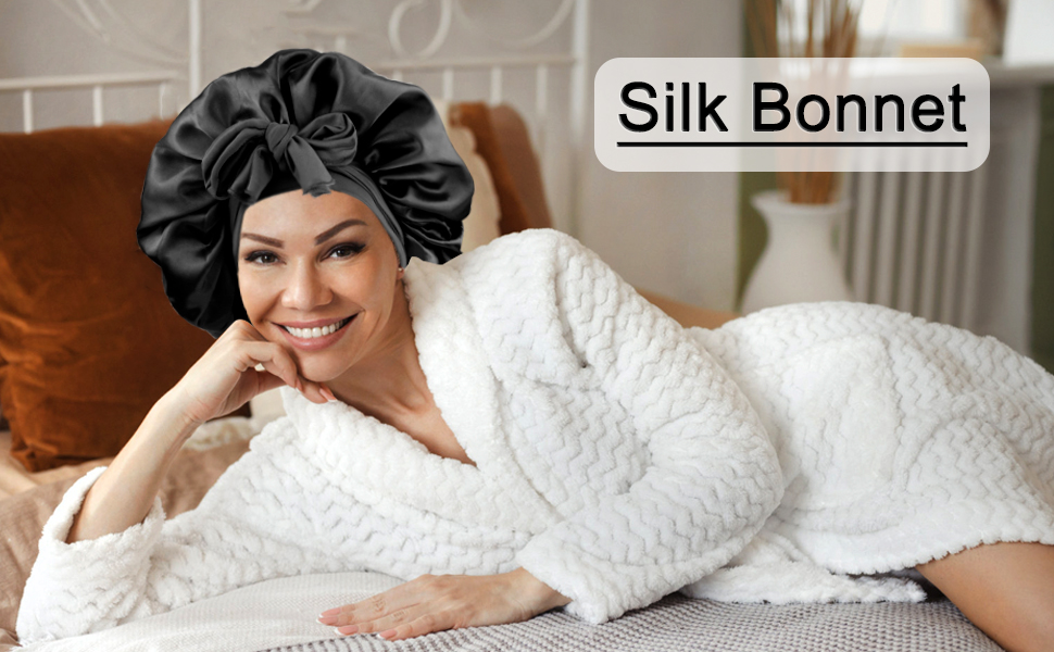 Silk for Sleeping for Women Double Layer Satin