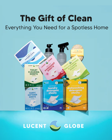 Lucent globe detergent sheets laundry toilet fabric softener dishwasher dishwashing