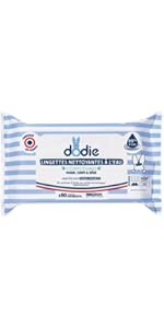 Dodie Lot de 6 Paquets de Lingettes Nettoyantes 3 en 1 FORMAT POCKET – Visage, Corps et Siège – Douces, Résistantes et D 02e84565 432e 4ea1 9325 3639d50bbc34. CR0,0,200,400 PT0 SX150 V1