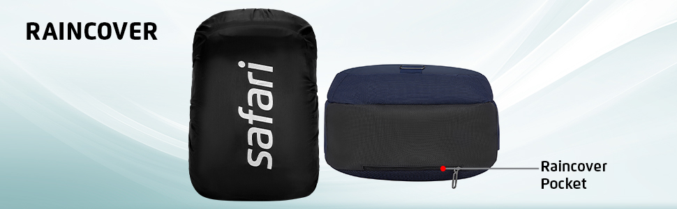 Safari Forge 34L Laptop Backpack, 3 compartments, Raincover, Antitheft pocket, Trolley Sleeve, Organizer, Bottle holder, Front pocket, College bag, school bag, Formal backpack 6 .