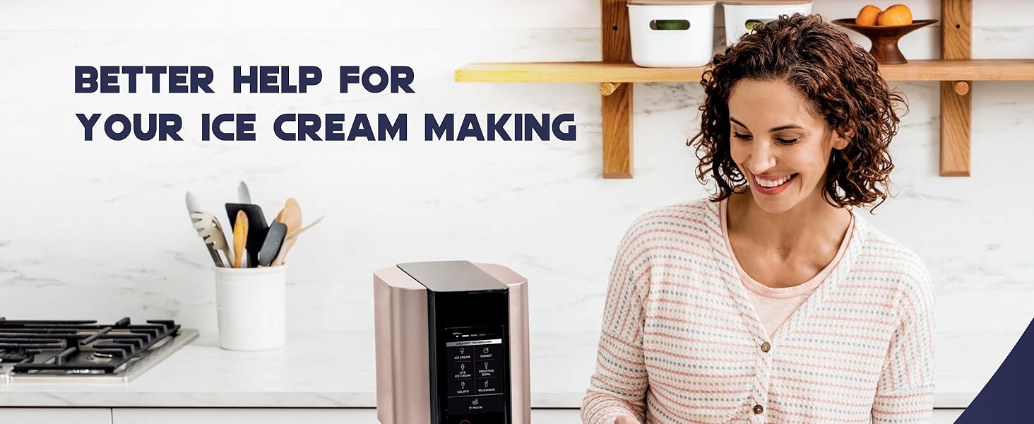 Outer Bowl Lid Replacement for Ninja Creami NC301 NC300 NC299AMZ Series