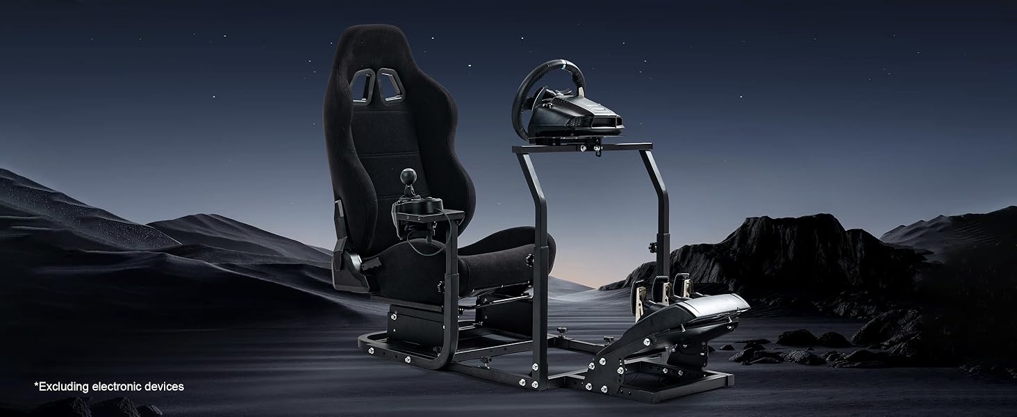 Racing simulator cockpit