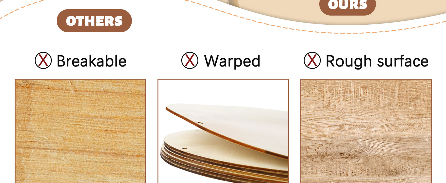 5 Pieces 11.6 Inch Thanksgiving Unfinished Wood Pumpkin Cutout