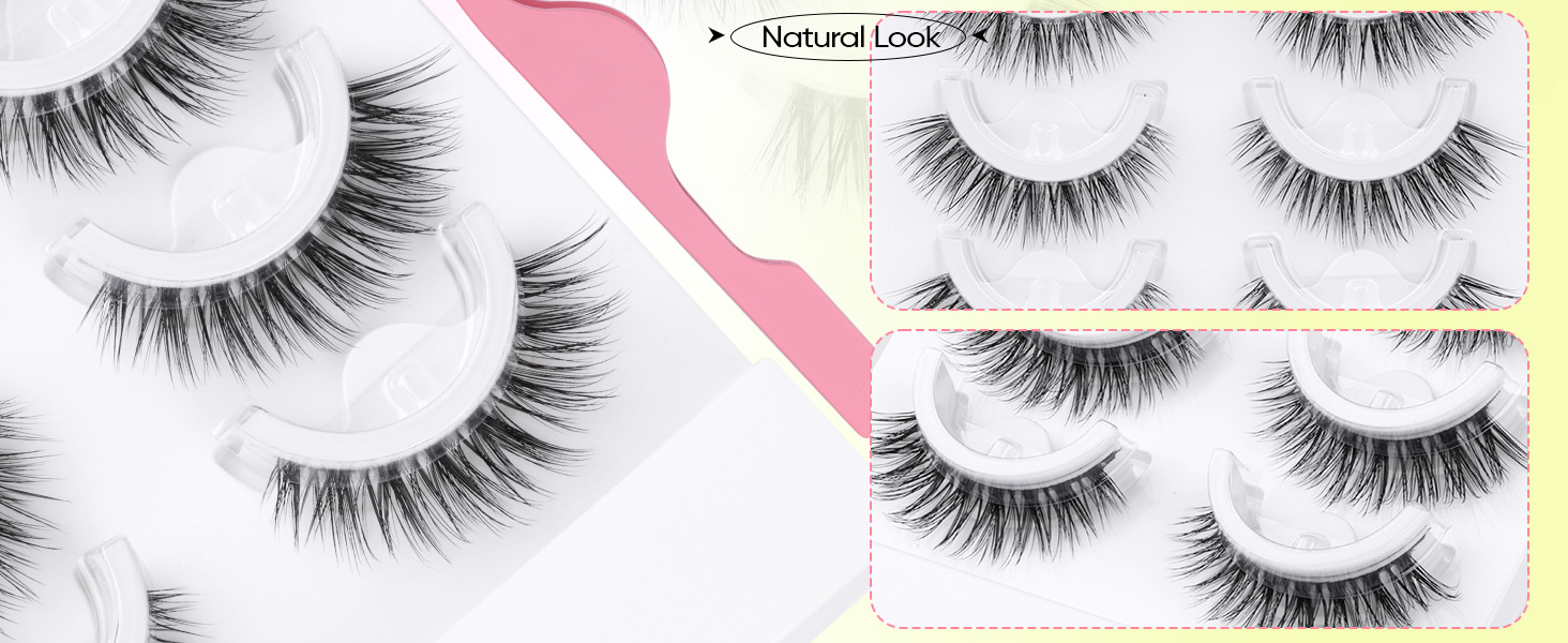 self adhesive eyelashes
