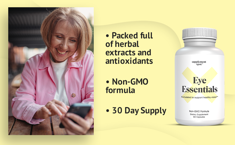 Supplement Spot Eye Essentials Eye Supplements for Adults
