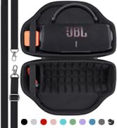 co2CREA Case for JBL Charge 6 Waterproof Portable Bluetooth Speaker, Hard Travel Case with Detach...