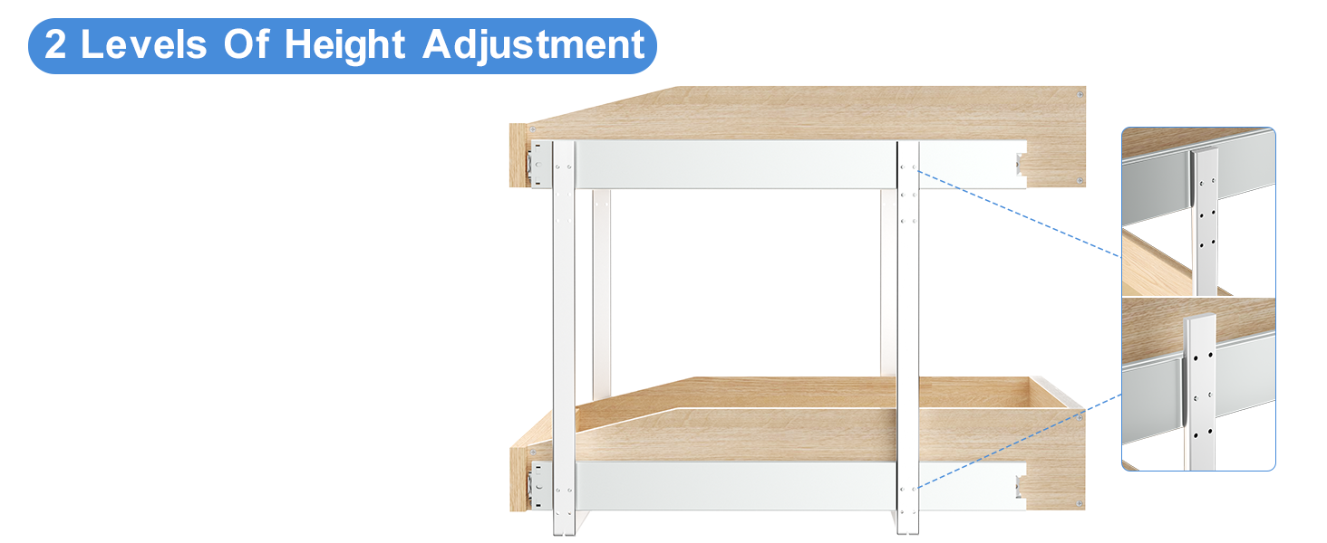 wood drawers