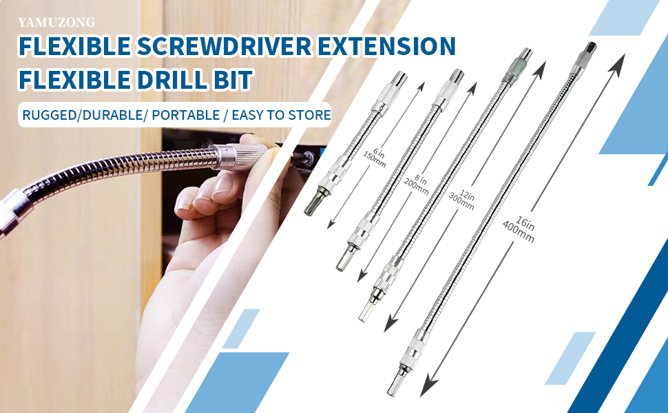 300MM Flexible Drill Bit Shaft Extension Extension Drill Bit Holder