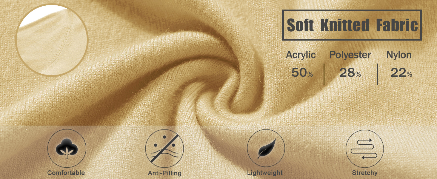 cozy soft V-neck knitted