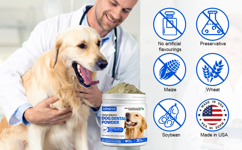 Dog Teeth Cleaning Powder